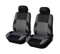 UYCHYTQR Seat Protector Car Seat Covers Full Set Front Split Rear Bench For Car Universal SUV Sedan Van Automotive Interior Covers Seat Cover Sets(4PCS Gray)