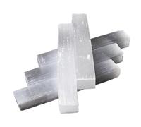 UYCUODLUY 1pc 1000g Quartz Crystal Selenite Stick Wand White Gypsum Column 70-90MM