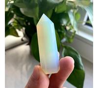 UYCUODLUY 1PC Crystal Point Opal Hexagonal Column Repair Magic Wand Stone Home Furnishing Room Decoration Ornaments