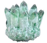 UYCUODLUY Celestite Crystals, Crystal Clusters, Raw, Witchcraft, Blue Calcite, Angelite, Supplies, and Stones,Green,1000G