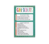 UYCUODLUY Character Pledge Metal Sign Core Values for Team Building Youth Development Motivational Decor for Club Room Office Den 8 X 12 inch