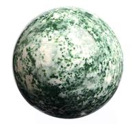 UYCUODLUY Quartz Crystal Spheres Red Green Treasure Minerals Stones Room Decorate (80mm)