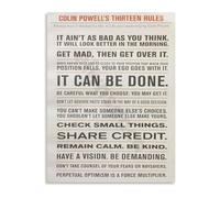 UYCUODLUY Wall-Art Poster of Leadership Principles and Effective Management Rules for Office Success(Unframed,16x24inch(40x60cm))