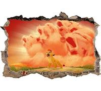 UYEDSR Wall Sticker The Lion Guard Shattered Wall Decal Wall Sticker Art Mural 60x90cm