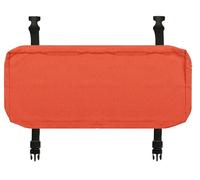 uyeoco 5cm Thick Washable Linen Bench Cushion Covers - Anti-Slip Replacement Seat Cushion Slipcovers for Indoor/Outdoor - for Bay Windows,Garden Chairs,Swings & Porch Furniture(Light red,130x40x5cm)