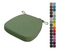 uyeoco Chair Cushion Non Slip Seat Pads with Ties 43X40X35 Inch Washable Removable Thick Dining Chair Cushions for Officce, Kitchen, Garden (Color : #8, Size : 43X42X33X3cm)