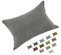 uyeoco Cushion Covers 45 x 45 - Super Soft Decorative Textured Chenille Throw King Size Pillow Covers 50x70 65x65 50x80 Boho Pillowcases Modern Home Decor for Sofa Bedroom(R13,90x45)