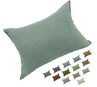 uyeoco Cushion Covers 45 x 45 - Super Soft Decorative Textured Chenille Throw King Size Pillow Covers 50x70 65x65 50x80 Boho Pillowcases Modern Home Decor for Sofa Bedroom(R11,90x45)