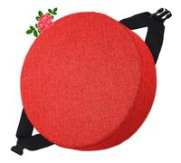 uyeoco Memory Foam Round Seat Cushion 5/8cm thick,35/40/45/50cm Round Stool Cushion, Circle Chair Pad with Removable Cover for Dining Kitchen Bar Chairs (Color : 10#, Size : 25x25x5cm)