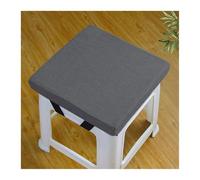 uyeoco Memory Foam Stool Cushions Square 35x35cm/40x40cm | 3cm/5cm/8cm Thick | Removable Washable Cover, Seat Cushion for Dining, Kitchen, Bar Chairs(A6,35x35x5cm)