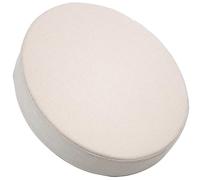 uyeoco Round Seat Cushion, 3/5/8cm thick, 30/35/40/45/50cm, Memory Foam Round Stool Cushion, Circle Chair Pad with Removable Cover for Dining Kitchen Bar Chairs(Light beige,40x3cm)