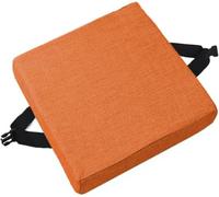 uyeoco Seat Pads for Dinin Chairs,25x25,28x28cm,30x30cm,35x35cm,40x40cm,45x45cm,50x50cm Adjustable Kitchen, Office and Garden Chair with Ties Non Slip Comfortable Cushion(O12,35x35x5cm)