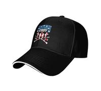 UYETSGDFG Cody Wrestler Rhodes Casual Sandwich Baseball Cap, Adjustable Hat for AEW Fans, Snapback Trucker Hats Stylish Comfortable Headwear