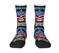 UYETSGDFG Cody Wrestler Rhodes Color Block Crew Socks - American Nightmare Wrestling Mid-Calf Socks - Comfortable & Stylish Socks for Men & Women - Gift for Fans