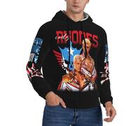 UYETSGDFG Cody Wrestler Rhodes Hoodie for Men - The American Nightmare Pullover Sweatshirt, WWE Superstar Fan Gift Casual Pullover Hooded XX-Large