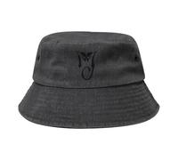 UYETSGDFG Michael King Jackson Washed Denim Bucket Hat - Vintage Music Icon Print Fisherman Hat, Trendy Outdoor Casual Sun Cap Fans Gift