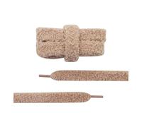 UYFRD 5Pairs Soft 15mm Big Fat Fluffy Fuzzy Laces Wide Flat Plush Towel Shoelaces Design Perfect For Women Casual Sneakers Match(3987-Light brown,180 cm)