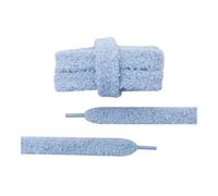 UYFRD 5Pairs Soft 15mm Big Fat Fluffy Fuzzy Laces Wide Flat Plush Towel Shoelaces Design Perfect For Women Casual Sneakers Match(3991-blue,180 cm)