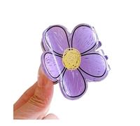 UYFRD China Fashion New Style Casual Big Small Beautiful Flowers Hair Claw Clips Accessories For Women Girls Acrylic Hairpins Headdre(Small-02)