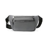 UYFRD Women's Waist Bag Oxford Fanny Packs Casual Women's Chest Bags Man Belt Pouch Travel Hip Bag Sport Bum Bag(Grey)