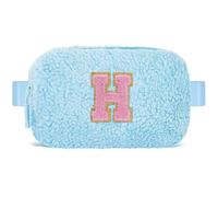 Uygafly Cute Belt Bag with Initials, Blue, H