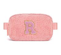 Uygafly Cute Belt Bag with Initials, Peach, R