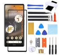 UYGHHK Pixel 6A Screen Replacement, Front Glass Outer Panel Repair Kit Compatible with Google Pixel 6A 6.1"(No LCD & Touch Digitizer)
