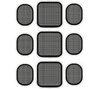 UYGHHK Replacement Gel Pads for All Abs Belts, Replacement Gel Sheet for Abdominal Belts Toning System, 9pcs Replacement Gel Pads