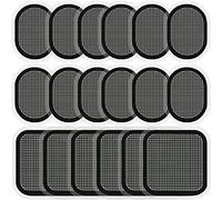 UYGHHK Unisex Adult Replacement Gel Pads for All Abs Belts Black Multisize