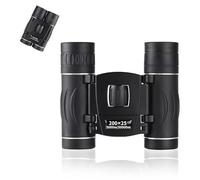UYGTHI 200x25 Compact Binoculars for Adults, High Power Mini Binoculars for Bird Watching, Travel, Hunting, Concerts, Theater, Sightseeing, Sports