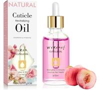 UYGTHI Nail Cuticle Oil 15ML With Peach Scent, Nourishing Cuticle Oil, Hydrating Nail Oil And Soothing Cuticle Care Oils For Perfect Cuticle Care