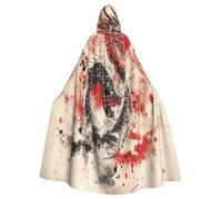 UYHhgqw Dragon'S Anger Halloween Witch Costume - Men'S And Women'S Hooded Cloak - Horror Horror Halloween Costume - Cosplay Costume