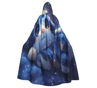 UYHhgqw Dream Paradise Halloween Witch Costume - Men'S And Women'S Hooded Cloak - Horror Horror Halloween Costume - Cosplay Costume
