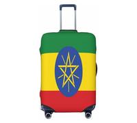 Uyhhgqw Flag of Ethiopia Durable Luggage Cover Suitcase Protector Anti-Scratch Luggage Cover Fits 18-32inch Luggage