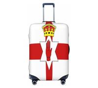 Uyhhgqw Flag of Northern Ireland Durable Luggage Cover Suitcase Protector Anti-Scratch Luggage Cover Fits 18-32inch Luggage