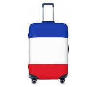 Uyhhgqw Flag of The Canton of Schleswig-Holstein Durable Luggage Cover Suitcase Protector Anti-Scratch Luggage Cover Fits 18-32inch Luggage