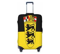 Uyhhgqw Flag of The State of Baden-Württemberg Durable Luggage Cover Suitcase Protector Anti-Scratch Luggage Cover Fits 18-32inch Luggage