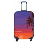 UYHhgqw Lingering Light of The Setting Sun Durable Luggage Cover Suitcase Protector Anti-Scratch Luggage Cover Fits 18-32inch Luggage