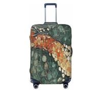 UYHhgqw Stone Snake Puzzle Durable Luggage Cover Suitcase Protector Anti-Scratch Luggage Cover Fits 18-32inch Luggage