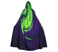 UYHhgqw The Beauty Of Color Halloween Witch Costume - Men'S And Women'S Hooded Cloak - Horror Horror Halloween Costume - Cosplay Costume