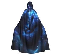 UYHhgqw The Cat In The Dream Halloween Witch Costume - Men'S And Women'S Hooded Cloak - Horror Horror Halloween Costume - Cosplay Costume
