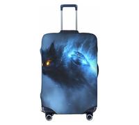 UYHhgqw The Cat's Fantasy Dream Durable Luggage Cover Suitcase Protector Anti-Scratch Luggage Cover Fits 18-32inch Luggage