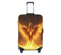 UYHhgqw The Fiery Red Phoenix Durable Luggage Cover Suitcase Protector Anti-Scratch Luggage Cover Fits 18-32inch Luggage