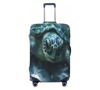 UYHhgqw The Happiness of Turtles Durable Luggage Cover Suitcase Protector Anti-Scratch Luggage Cover Fits 18-32inch Luggage