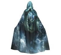 UYHhgqw The Happiness Of Turtles Halloween Witch Costume - Men'S And Women'S Hooded Cloak - Horror Horror Halloween Costume - Cosplay Costume