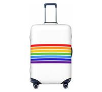 Uyhhgqw The Jewish Flag Durable Luggage Cover Suitcase Protector Anti-Scratch Luggage Cover Fits 18-32inch Luggage