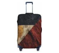 UYHhgqw The Old German Flag Durable Luggage Cover Suitcase Protector Anti-Scratch Luggage Cover Fits 18-32inch Luggage