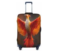 UYHhgqw The Red Phoenix Durable Luggage Cover Suitcase Protector Anti-Scratch Luggage Cover Fits 18-32inch Luggage
