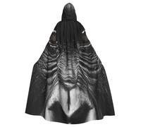 UYHhgqw The Silent Gorilla Halloween Witch Costume - Men'S And Women'S Hooded Cloak - Horror Horror Halloween Costume - Cosplay Costume
