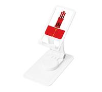UYHhgqw Universal Phone Stand, Adjustable Desk Mount for iPhone, Cell Phones & Tablets, 360° Rotatable Flag of Gibraltar